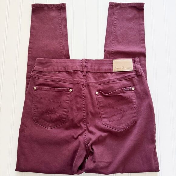 Seven7 Tummyless High Rise Slimming Stretch Skinny Jeans - Size 10 - Picture 3 of 6